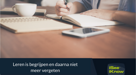 Afbeelding bij Leren is begrijpen en daarna niet meer vergeten